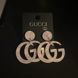 Gucci pink earring